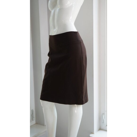 cache contour collection Brown Skirt Size 4 - Picture 7 of 8